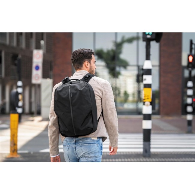 XD DESIGN ANTI-THEFT BACKPACK BOBBY FLEX GYM BAG BLACK P/N: P705.801 XD DESIGN ANTI-THEFT BACKPACK BOBBY FLEX GYM BAG BLACK P/N: P705.801