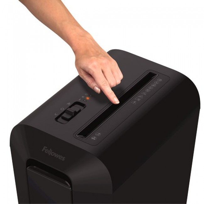 Fellowes LX65 paper shredder Cross shredding 4 cm Black Fellowes LX65 paper shredder Cross shredding 4 cm Black
