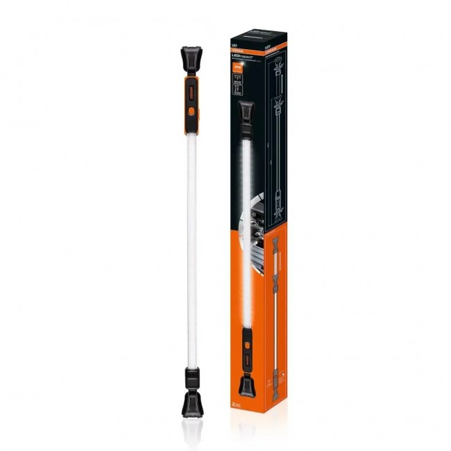 Workshop lamp with under-bonnet mount, LED light source, 1200lm luminous flux, power: 16.28W, battery capacity: 4400mAh, Li-Ion, IK07 Workshop lamp with under-bonnet mount, LED light source, 1200lm luminous flux, power: 16.28W, battery capacity: 4400mAh, Li-Ion, IK07