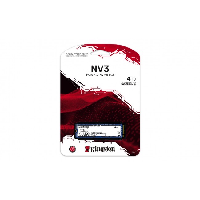 Kingston Technology 4000G NV3 M.2 2280 NVMe SSD Kingston Technology 4000G NV3 M.2 2280 NVMe SSD