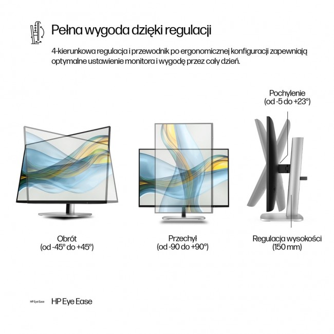 HP Series 5 Pro 24 inch WUXGA Monitor - 524pn