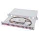 Digitus Fiber Optic Sliding Splice Box, 1U, Equipped, LC, OM4 Digitus Fiber Optic Sliding Splice Box, 1U, Equipped, LC, OM4