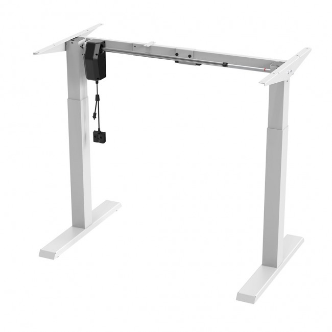 Ergo Office ER-403 Sit-stand Desk Table Frame Electric Height Adjustable Desk Office Table Without Table Top White Ergo Office ER-403 Sit-stand Desk Table Frame Electric Height Adjustable Desk Office Table Without Table Top White
