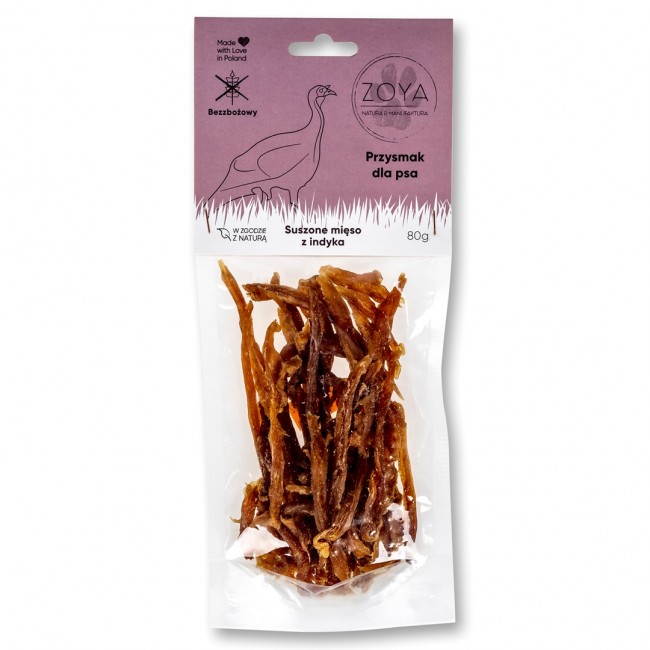 ZOYA Turkey meat - dog treat - 80g