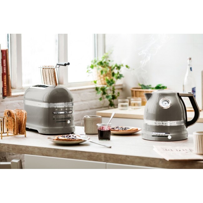 KitchenAid 5KEK1522EMS electric kettle 1.5 L 2400 W Grey KitchenAid 5KEK1522EMS electric kettle 1.5 L 2400 W Grey