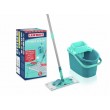 Leifheit 55510 mop Steel Microfibre Green Leifheit 55510 mop Steel Microfibre Green