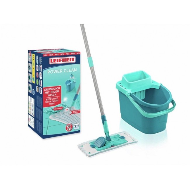Leifheit 55510 mop Steel Microfibre Green