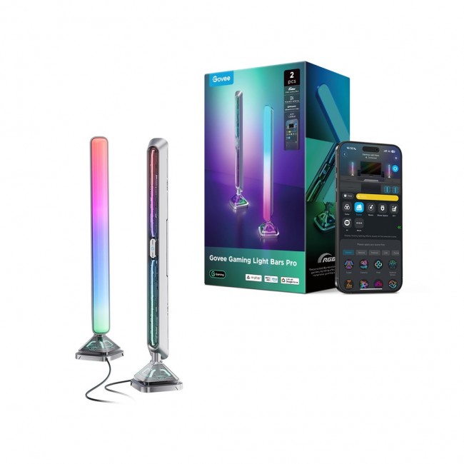 Govee H8048 Gaming Light Bars Pro RGBIC Wi-Fi BT