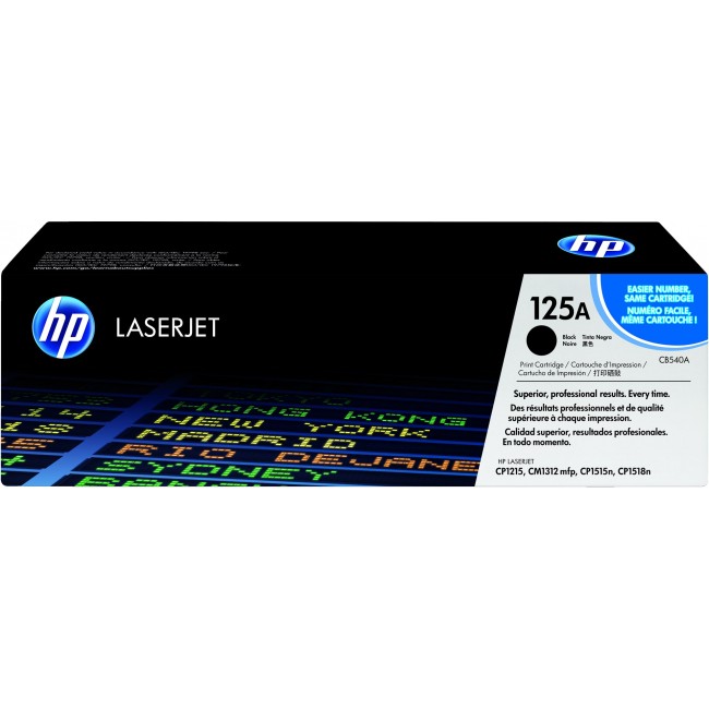 HP 125A - sort - original - LaserJet - HP 125A - sort - original - LaserJet -