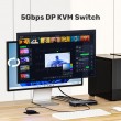 KVM Switch 8K@60Hz USB 3.0 5Gbps DP