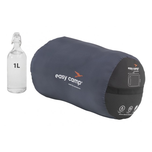 Easy Camp 240209 sleeping bag Adult Microfibre, Oxford, Polyester Black