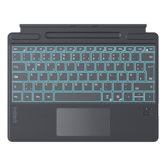 Inateck KB05114 QWERTZ Bluetooth Grey