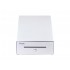 Equip Cash Register Drawer for Point of Sale (POS) System, 4 Bill/4 Coin Compartments, Removable Coin Slots, RJ11 connector, Aluminum