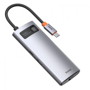 Baseus Metal Gleam USB 3.2 Gen 1 (3.1 Gen 1) Type-C Grey