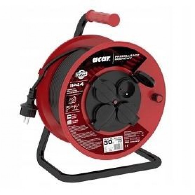 Acar PZ-4Z/ST H05RR-F 3GX1.5 30M Retractable extension cable Acar PZ-4Z/ST H05RR-F 3GX1.5 30M Retractable extension cable