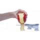Suction cup mounted fruit and vegetable peeler Suction cup mounted fruit and vegetable peeler