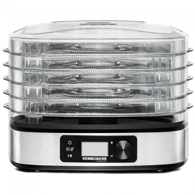 Rommelsbacher DA 350 food dehydrator Stainless steel 350 W Rommelsbacher DA 350 food dehydrator Stainless steel 350 W