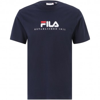 Fila Bedburg Men's T-Shirt Navy Blue FAU0147 50004 L