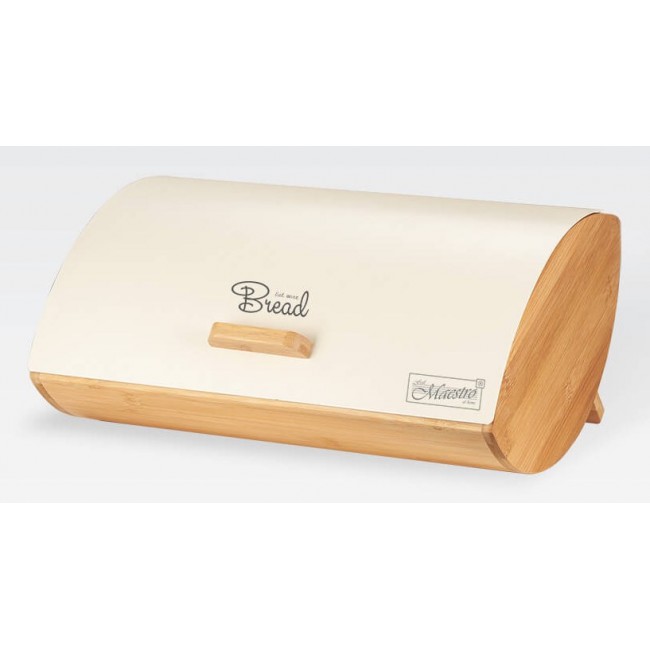 Maestro MR-1775-IVORY bread box Other Ivory, Wood Bamboo, Metal Maestro MR-1775-IVORY bread box Other Ivory, Wood Bamboo, Metal