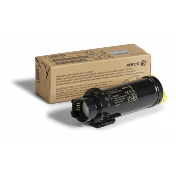 Xerox Genuine Phaser 6510, WorkCentre 6515 Yellow Extra High capacity Toner Cartridge (4300 Pages) - 106R03692