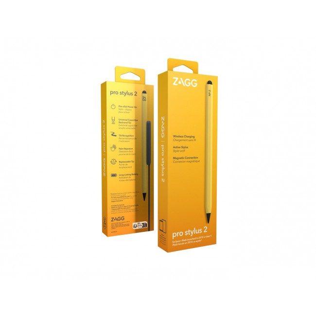 ZAGG Pro Stylus 2, Tablet, Apple, Yellow, iPad ZAGG Pro Stylus 2, Tablet, Apple, Yellow, iPad