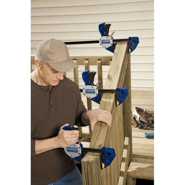 IRWIN 10505945 clamp Bar clamp 60 cm Black, Blue, Grey IRWIN 10505945 clamp Bar clamp 60 cm Black, Blue, Grey