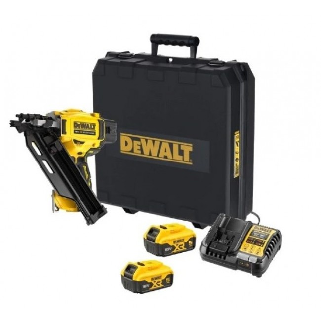 DEWALT. NAILER 18V DCN930P2 33 64-90mm 2x5,0Ah