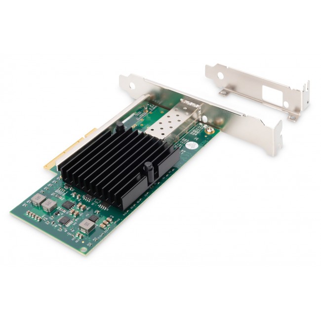 single fiber port SFP+ PCI Express card