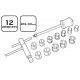 NEO tools 10-506 mechanics tool set