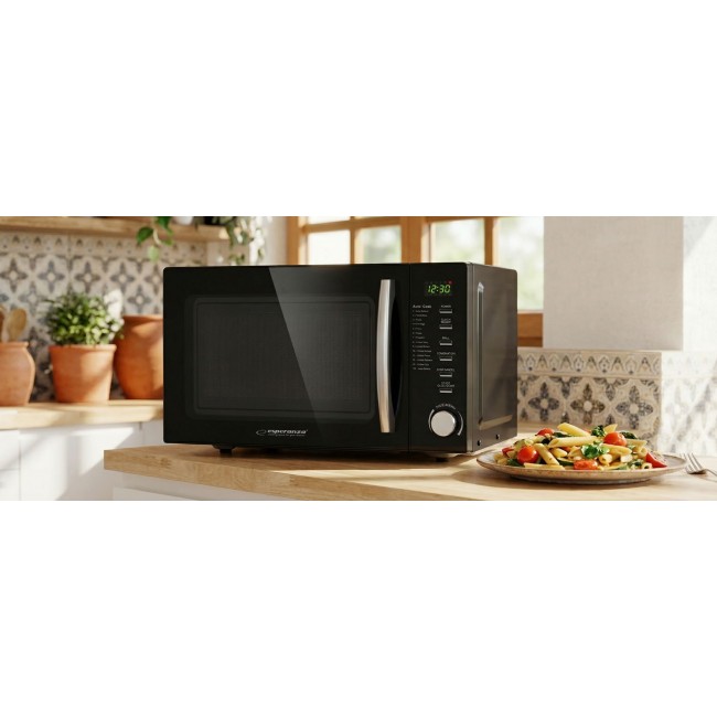 Esperanza EKO010 Black Combination microwave Countertop 20 L 1200 W