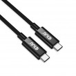 CLUB3D USB4 Gen3x2 Type-C Bi-Directional Cable 8K60Hz or 4K120Hz, Data 40Gbps, PD 240W(48V/5A) EPR M/M 3m / 9.84ft CLUB3D USB4 Gen3x2 Type-C Bi-Directional Cable 8K60Hz or 4K120Hz, Data 40Gbps, PD 240W(48V/5A) EPR M/M 3m / 9.84ft