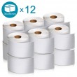 DYMO Authentic LabelWriter Large Address Labels | 36mm x 89mm | Black Print on Clear Labels | 2 Rolls of 130 (260 Easy-Peel Labels) | Self-Adhesive | for LabelWriter Label Makers DYMO Authentic LabelWriter Large Address Labels | 36mm x 89mm | Black Print on Clear Labels | 2 Rolls of 130 (260 Easy-Peel Labels) | Self-Adhesive | for LabelWriter Label Makers