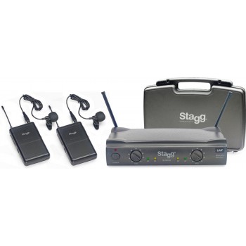 Stagg SUW 50 LL FH EU Wireless UHF system Black