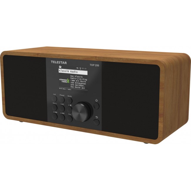 Telestar 5701250 radio Internet Digital Wood