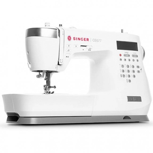 SINGER Elite sewing machine CE677 Electric current White