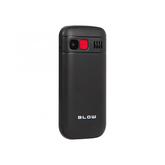 BLOW Black Senior Phone with Stand S18D BLOW Black Senior Phone with Stand S18D