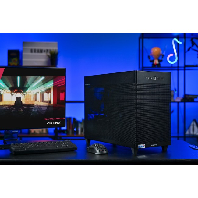Actina 5901443430384 PC AMD Ryzen 7 8700F 32 GB DDR5-SDRAM 1 TB SSD NVIDIA GeForce RTX 5060 Mini Tower Black