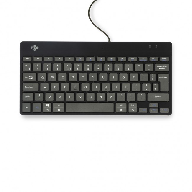 R-Go Tools Ergonomic keyboard R-Go Compact Break, compact keyboard with break software, QWERTY (UK), wired, black R-Go Tools Ergonomic keyboard R-Go Compact Break, compact keyboard with break software, QWERTY (UK), wired, black