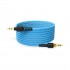 R DE NTH-Cable24 blue audio cable 2.4 m 3.5mm TRS 3.5mm TRRS