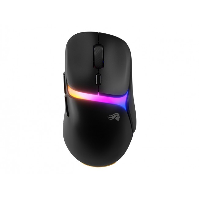 Glorious Gaming Model D3 Wireless Gaming Mouse - InfinitePlay Swappable Battery System, 8k Polling, 130M Click Optical Switches, Ultralight 69g, 30K DPI Optical Sensor, RGB - Black
