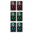 PC Speakers 2.0 DEFENDER J4 2.0 6W LED USB black