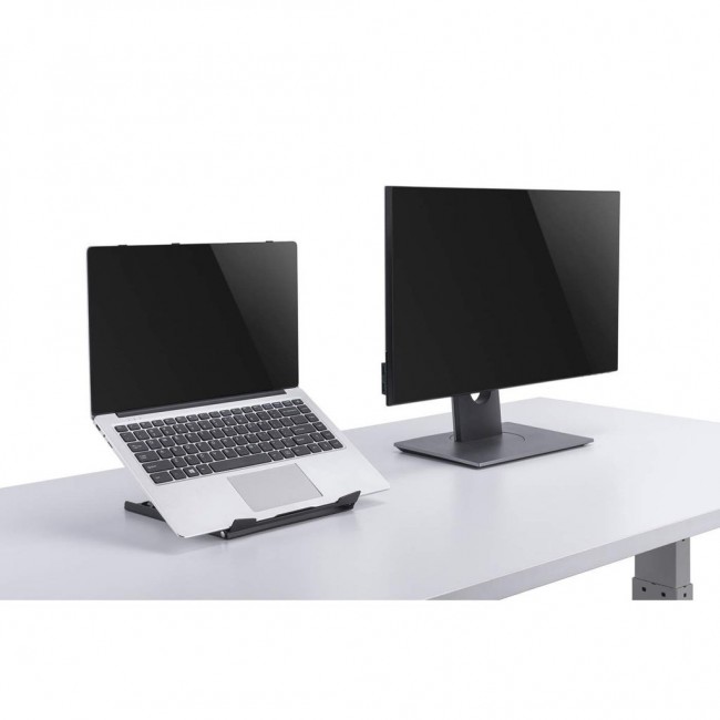 Manhattan Laptop and Tablet Stand, Adjustable (5 positions), Suitable for all tablets and laptops up to 15.6