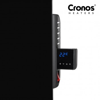 Cronos Synthelith CRG-720TWP 720 W glass infrared heater black with Wi-Fi and remote control