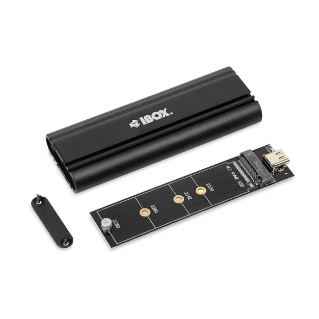 iBox HD-07 SSD enclosure Black M.2