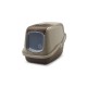 SAVIC Nestor Grey-Brown - Covered Cat Litter Box - 56x39x38.5 cm - 1 pc SAVIC Nestor Grey-Brown - Covered Cat Litter Box - 56x39x38.5 cm - 1 pc
