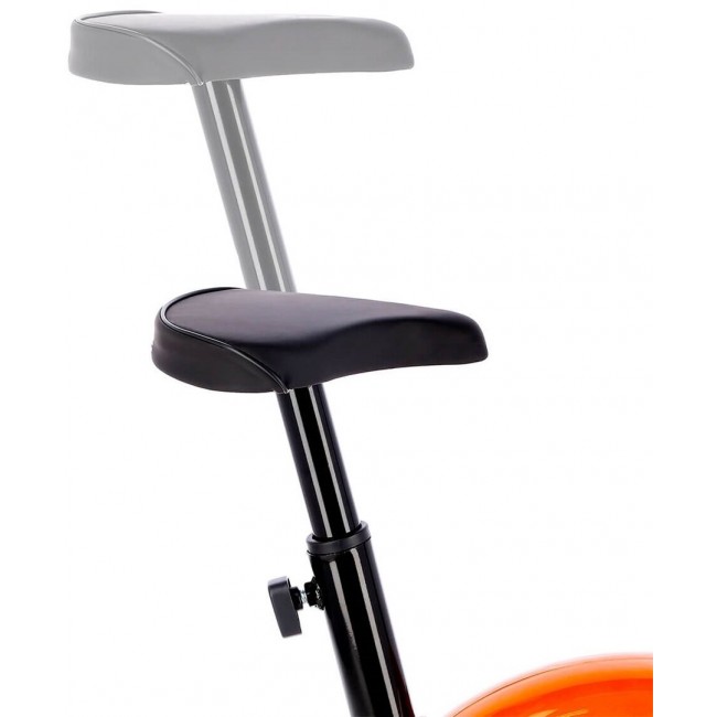 One Fitness mechanisches Fahrrad RW3011 schwarz und orange