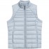Women's down vest 4F F091 light blue 4FSS23TDJAF091 34S L