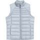 Women's down vest 4F F091 light blue 4FSS23TDJAF091 34S L Women's down vest 4F F091 light blue 4FSS23TDJAF091 34S L