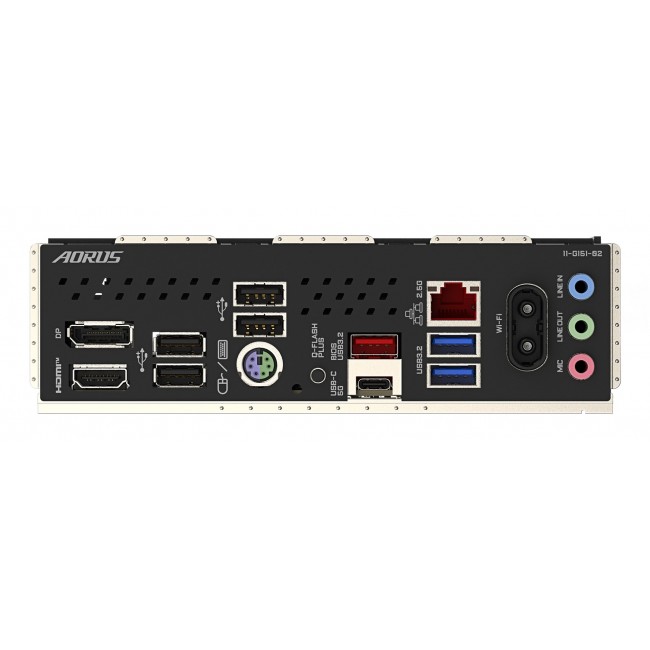 GIGABYTE B840M AORUS ELITE WIFI6E Motherboard - AMD Ryzen 9000 CPUs, 10+2+2 Phases VRM, up to 8200MHz DDR5(O.C), 2xPCIe 4.0 M.2, Wi-Fi 6E, 2.5GbE LAN, USB 3.2 Gen 2