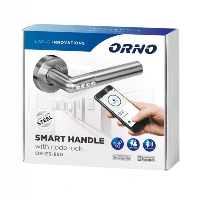 Handle with code lock IP44 ORNO OR-ZS-850